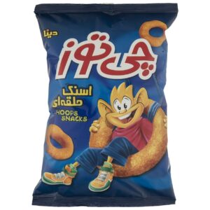 Cheetoz Hoops Iranian Pofak – Cheese Puffed Snack, 85 gr (15x)