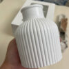 Decorative Concrete Vase for a Single Rose or Bloom, Offering a Blend of Rustic and Modern Style