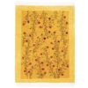 Genuine Handwoven Persian Pictorial Gabbeh Rug - Abstract Floral Yellow Wool