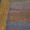 Genuine Handwoven Persian Striped Gabbeh Rug in Green - Wool