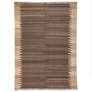 Genuine Solid Kilim Rug from Chaharmahal & Bakhtiari – Handwoven Persian Wool