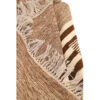 Genuine Cream Striped Kilim Rug from Isfahan - Handwoven Persian Wool