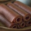 Persian Pomegranate Traditional Sour Fruit Leather – Goldis Roll, 350g (2x)