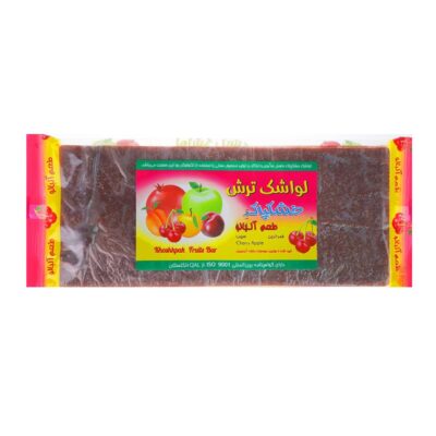 Goldis Sour Cherry Lavashak – Traditional Persian Sour Fruit Leather, 350g (Pack of 2)