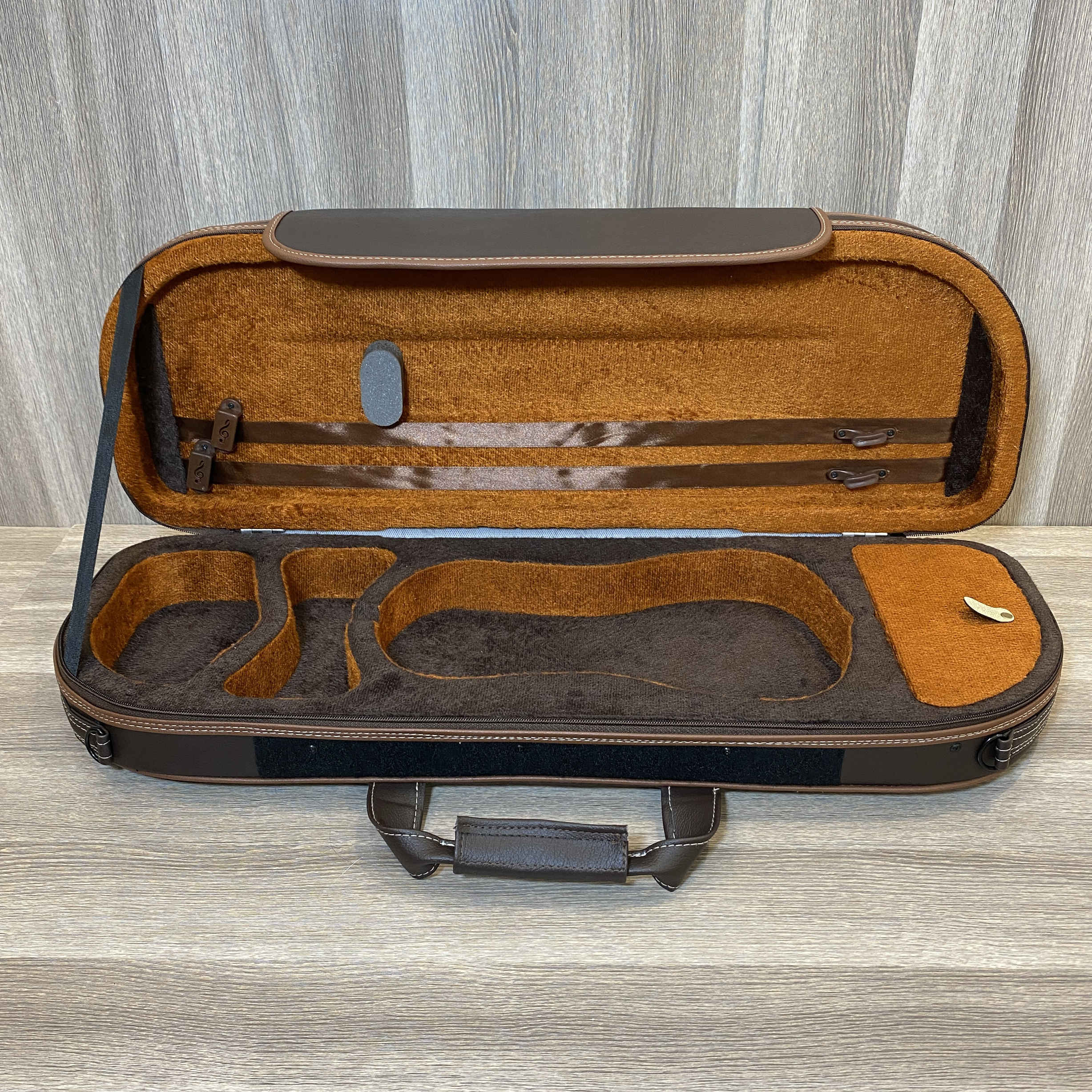 Hard Case for Violin Size 4/4 with Waterproof Leather Covering