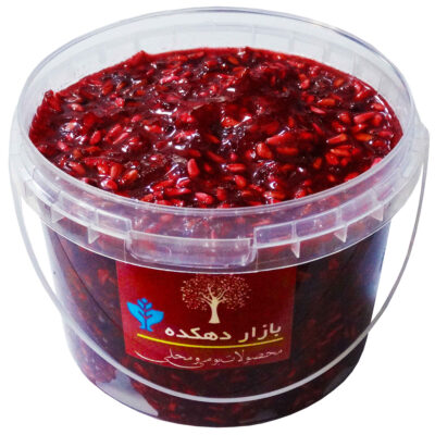 Persian Pomegranate Torshak – Tangy Sour Fruit Paste in Syrup, 600g
