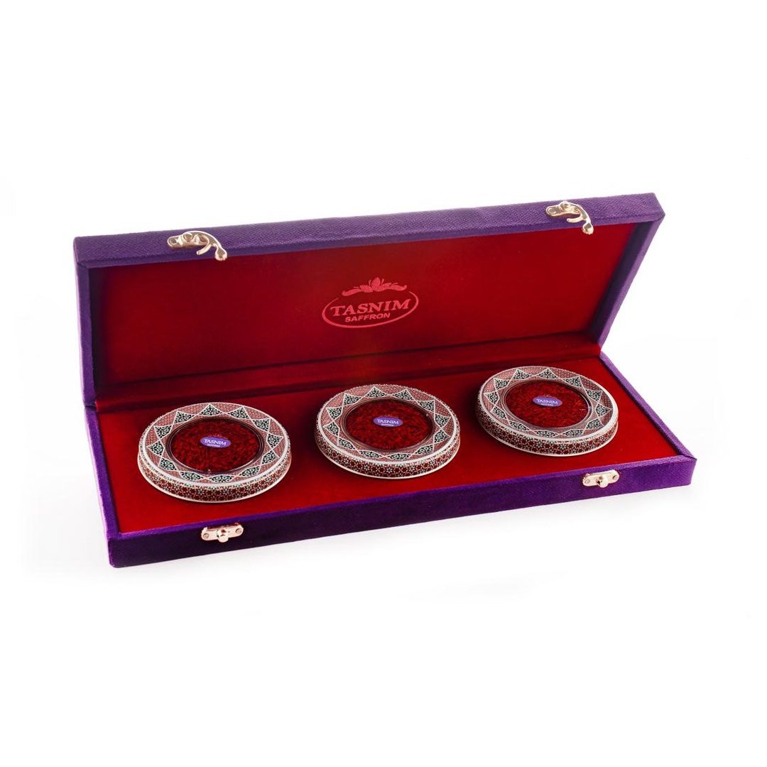 Luxury Sargol Persian Saffron in Wooden Box – 13.82g Authentic Saffron
