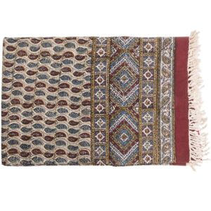 Iranian Tablecloth: Isfahan’s Traditional Kalamkari Block Print Binesh