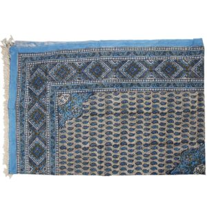 Iranian Tablecloth: Isfahan’s Traditional Kalamkari Block Print Bluesky