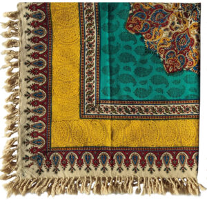 Iranian Tablecloth: Isfahan’s Traditional Kalamkari Block Print Tara