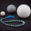 Persian Neyshabur Turquoise Rosary: Prayer 33 Beads Handcrafted Tasbih