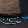 Persian Neyshabur Turquoise Rosary: Prayer 101 Beads Handcrafted Tasbih