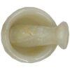 Marble Mortar & Pestle Set Handcrafted for Herb and Spice