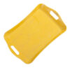 Break Resistant Melamine Serving Tray - Rectangular Blue Marble Tray