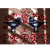 Original Mina Bird Kilim Rug from Isfahan - Handwoven Persian Wool