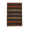 Original Khorasan Striped Kilim Rug - Traditional Handwoven Persian Wool
