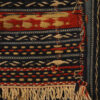 Original Khorasan Striped Kilim Rug - Traditional Handwoven Persian Wool