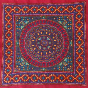 Pateh Kerman’s Elegance Handcrafted Tablecloth Bazoobandi