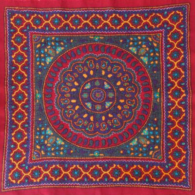Pateh Kerman's Elegance Handcrafted Tablecloth Bazoobandi