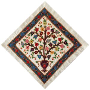 Pateh Kerman’s Elegance Handcrafted Tablecloth Tree of Life