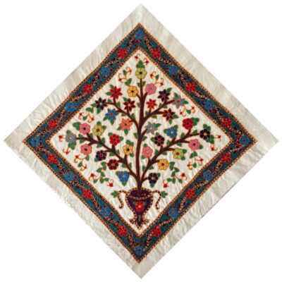 Pateh Kerman's Elegance Handcrafted Tablecloth Tree of Life