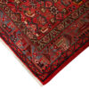 Hand-Knotted Persian Zanjan Tribal Rug (Geometric Medallion) - Red Wool