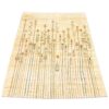 Handwoven Persian Pictorial Gabbeh Rug - Abstract Floral Cream Wool