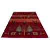 Handwoven Persian Tree of Life Gabbeh Rug - Red Wool