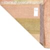 Original Handwoven Persian Striped Gabbeh Rug in Yellow - Wool