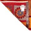 Handwoven Persian Kheshti Gabbeh Rug - Butterfly & Flower Red Wool