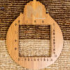 Genuine Handwoven Persian Striped Gabbeh Rug in Brown - Wool
