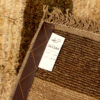 Genuine Handwoven Persian Striped Gabbeh Rug in Brown - Wool