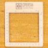 Handwoven Persian Tree of Life Gabbeh Rug in Yellow - Wool