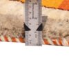 Handwoven Persian Pictorial Gabbeh Runner Rug - Geometric Cream Wool