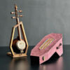 Persian Kamancheh Hard Case Luxurious Handmade from Wood & Leather