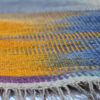 Orange Striped Kilim Rug from Lorestan - Authentic Handwoven Persian Wool