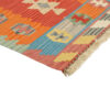 Red Fars Qashqai Geometric Kilim Runner - Authentic Handwoven Persian Wool