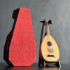 Persian Oud Hard Case Luxurious Handmade with Natural Leather Covering
