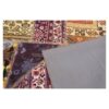 Vintage Persian Hand-Knotted Patchwork Carpet Red