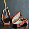 Persian Setar Hard Case Luxurious Handmade from Fir Wood & Leather