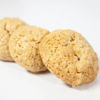 Shirini Nargili – Persian Coconut & Rosewater Shortbread Cookies, Soft & Crumbly, 600g