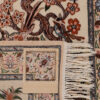 Hand-Knotted Persian Isfahan Pictorial Rug (Deer & Birds Art) - Cream Silk & Kork