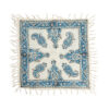 Persian Tablecloth: Isfahan's Traditional Kalamkari Block Print Blue