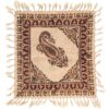 Persian Tablecloth: Isfahan's Traditional Kalamkari Block Print Cream