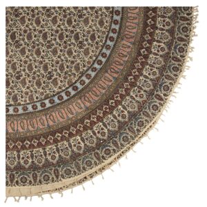Persian Tablecloth: Isfahan’s Traditional Kalamkari Block Print Darin