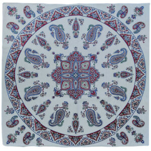 Persian Tablecloth: Isfahan’s Traditional Kalamkari Block Print Golbaf II