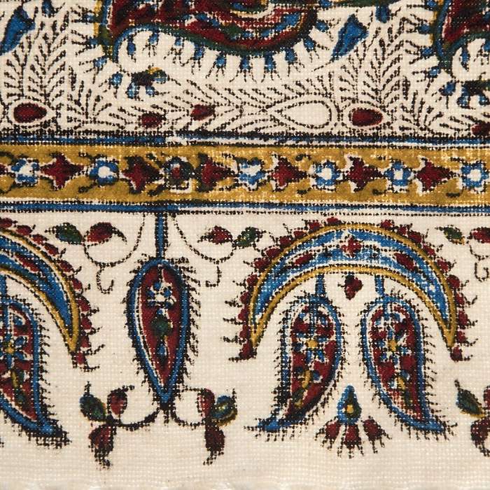 Persian Tablecloth: Isfahan’s Traditional Kalamkari Block Print Vira