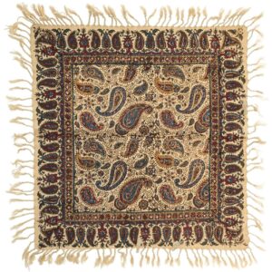 Persian Tablecloth: Isfahan’s Traditional Kalamkari Block Print Vira II