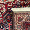 Hand-Knotted Persian Chaharmahal & Bakhtiari Heriz Rug (Floral Medallion) - Red Wool