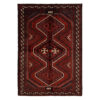 Hand-Knotted Persian Chaharmahal & Bakhtiari Iliati Rug (Bakhtiari Garden) - Red Wool